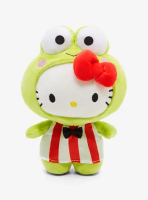 Sanrio Helly Kitty Keroppi Costume 9 Inch Plush
