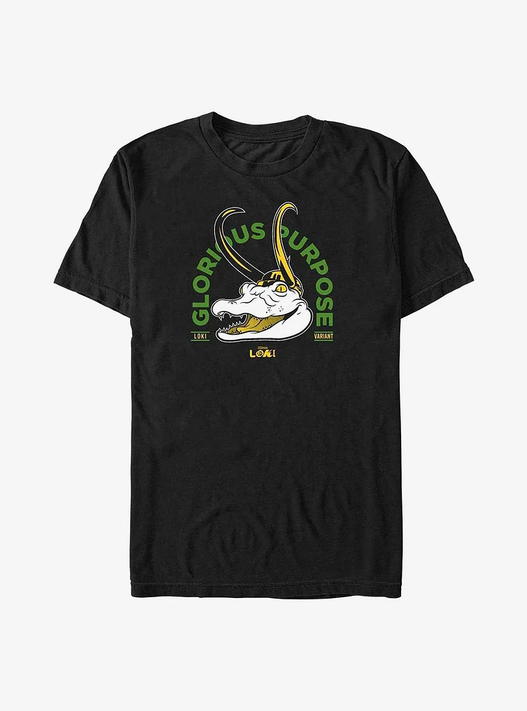 Marvel Loki Gator Glorious Purpose Big & Tall T-Shirt