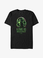 Marvel Loki Sylvie Love Is Mischief Big & Tall T-Shirt