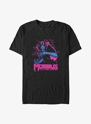 Marvel Morbius Neon The Living Vampire Big & Tall T-Shirt