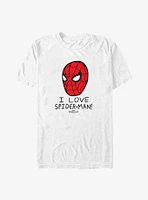 Marvel Spider-Man I Love Big & Tall T-Shirt