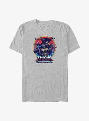 Marvel Thor: Love and Thunder Group Emblem Big & Tall T-Shirt