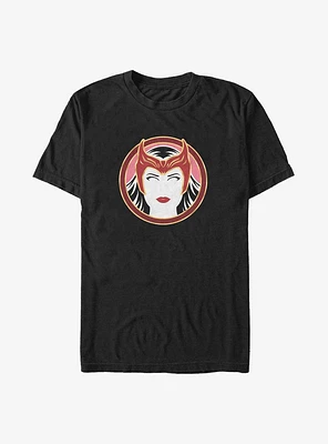 Marvel WandaVision Scarlet Witch Badge Big & Tall T-Shirt