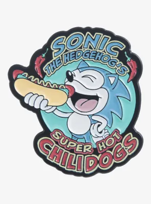 Sonic the Hedgehog Sonic Chili Dogs Enamel Pin - BoxLunch Exclusive