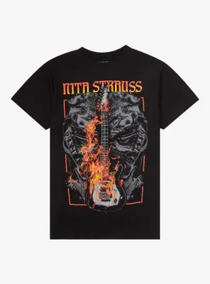 Nita Strauss Flame Guitar Girls T-Shirt