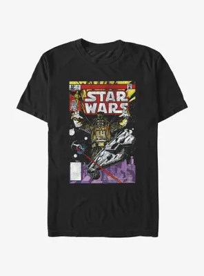 Star Wars Comic Darth Vader Attacks T-Shirt