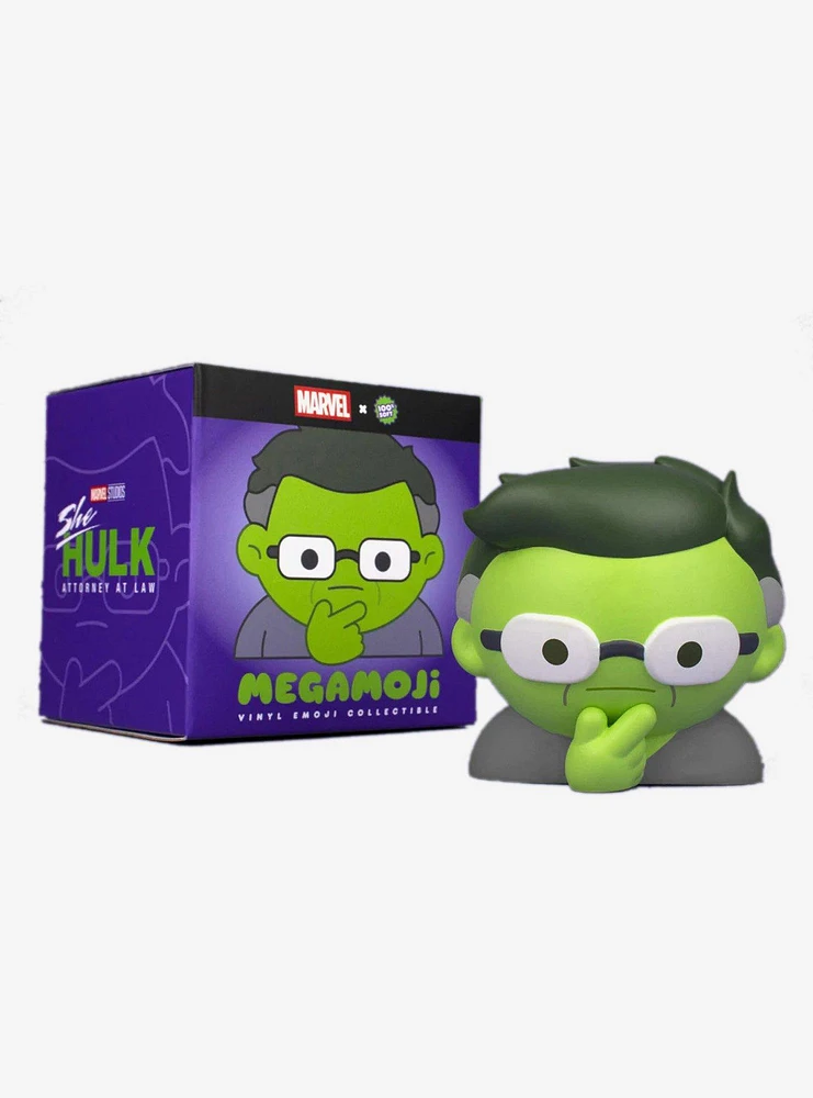 Marvel Smart Hulk MEGAMOJI Bust Figure by 100% Soft