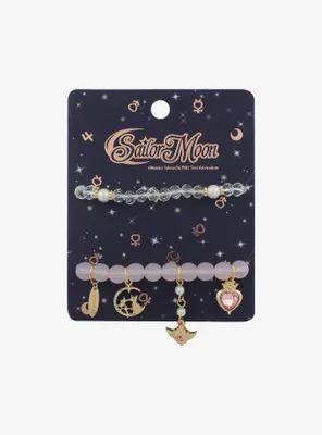 Sailor Moon Icons Beaded Bracelet Set