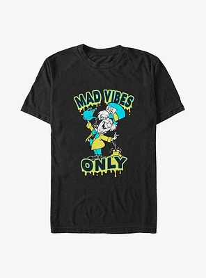Disney Alice Wonderland Mad Vibes Only Big & Tall T-Shirt