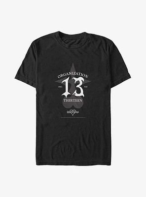 Disney Kingdom Hearts Organization Thirteen Big & Tall T-Shirt