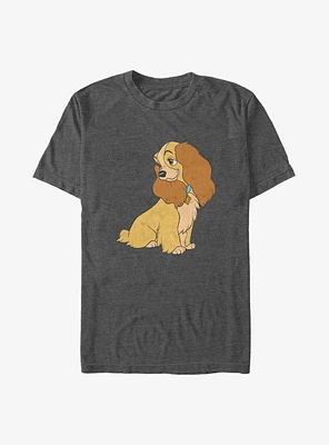 Disney Lady and the Tramp Vintage Big & Tall T-Shirt