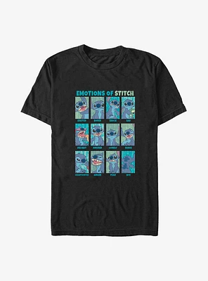 Disney Lilo & Stitch Emotions of Big Tall T-Shirt