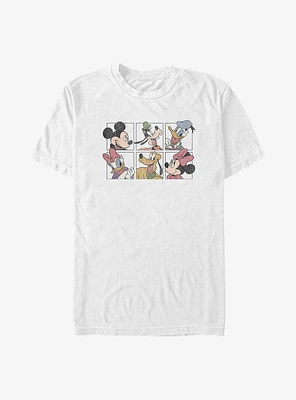 Disney Mickey Mouse and Friends Grid Big & Tall T-Shirt