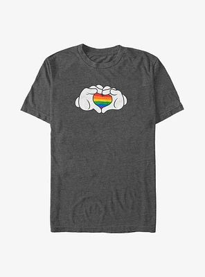 Disney Mickey Mouse Rainbow Love Big & Tall T-Shirt
