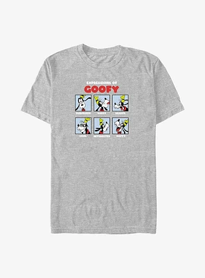 Disney Goofy Expressions of Big & Tall T-Shirt