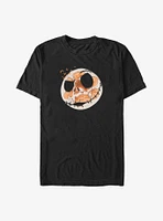 Disney The Nightmare Before Christmas Cut Out Jack Halloween Big & Tall T-Shirt
