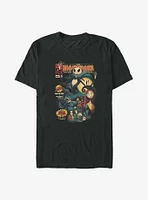 Disney The Nightmare Before Christmas Jack And Sally Comic Cover Big & Tall T-Shirt