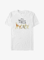 Disney Winnie The Pooh Parade Big & Tall T-Shirt