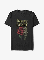 Disney Beauty and the Beast Rose Belle Big & Tall T-Shirt
