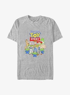 Disney Pixar Toy Story Group Big & Tall T-Shirt