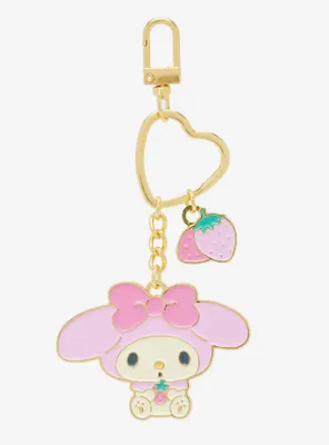 Sanrio Fruit Hello Kitty and Friends My Melody & Strawberry Enamel Pin - BoxLunch Exclusive