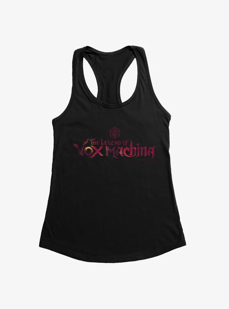 Critical Role The Legend Of Vox Machina Logo Womens Tank Top