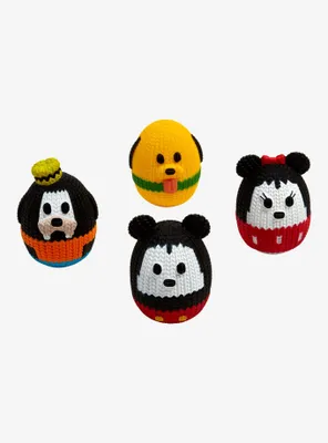 Handmade By Robots Disney Mickey Mouse and Friends Series 2 Knit Egg Characters Set