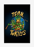 Teenage Mutant Ninja Turtles Team Framed Poster