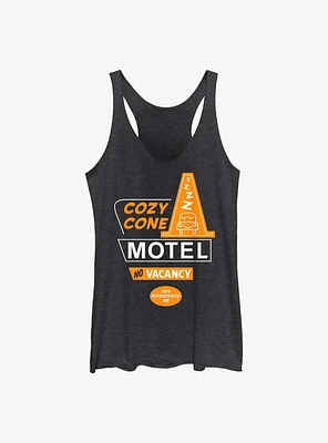Cars Cozy Cone Motel Girls Raw Edge Tank