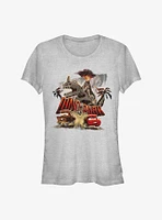 Cars Dino Poster Girls T-Shirt