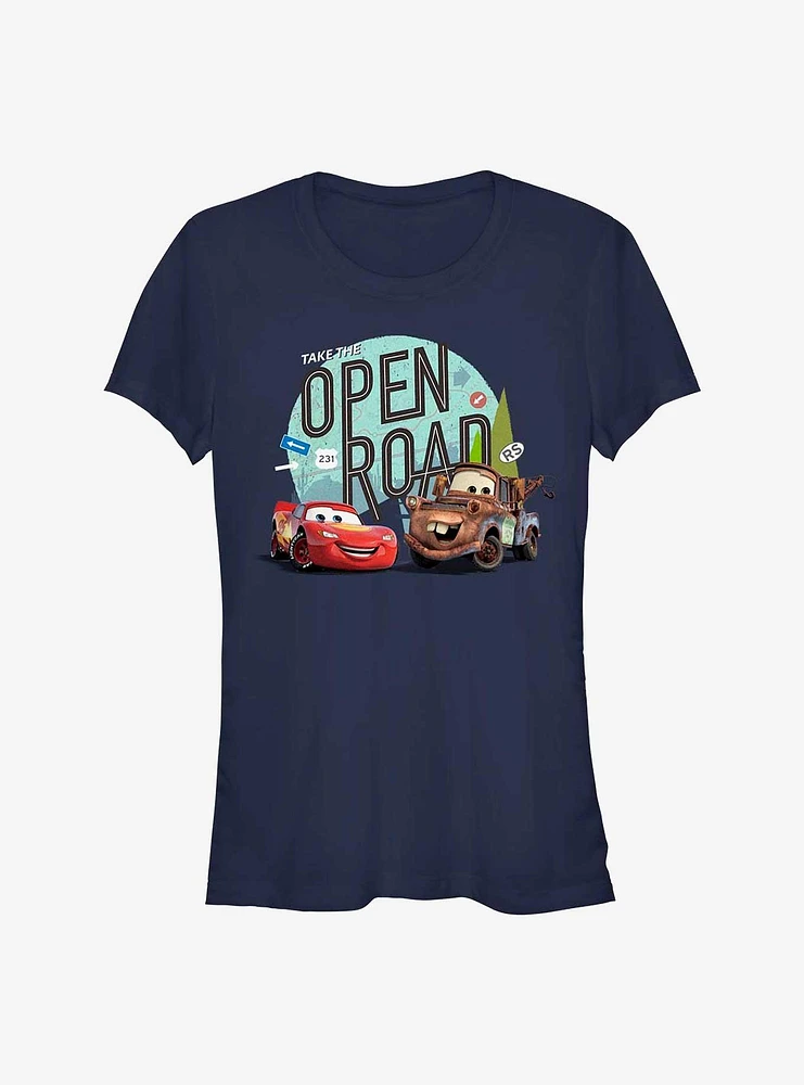 Cars Take The Open Road Girls T-Shirt