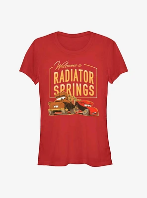 Cars Welcome To Radiator Springs Girls T-Shirt