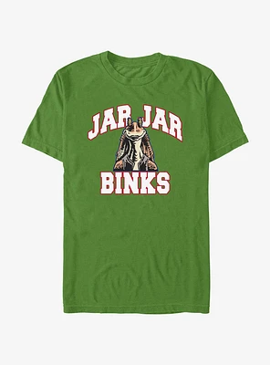 Star Wars Jar Binks Varsity T-Shirt