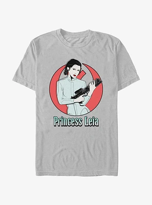 Star Wars Princess Leia Rebel T-Shirt