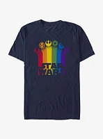 Star Wars Rainbow Icons T-Shirt