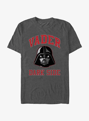 Star Wars Vader Head Text T-Shirt