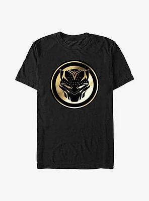 Marvel Black Panther: Wakanda Forever Golden Emblem T-Shirt