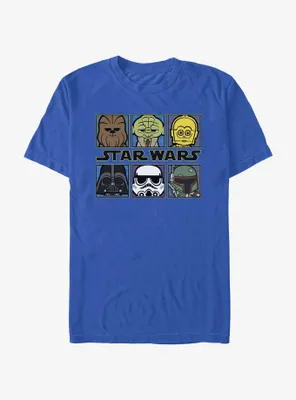 Star Wars Chibi Portraits T-Shirt