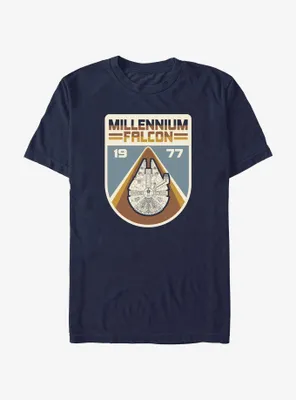 Star Wars Millennium Falcon Badge T-Shirt