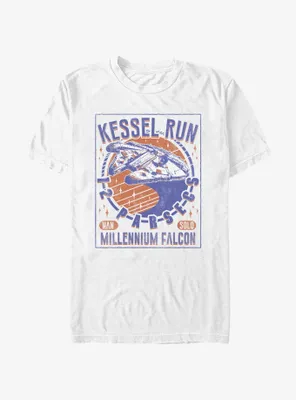 Star Wars Kessel Run Millennium Falcon T-Shirt