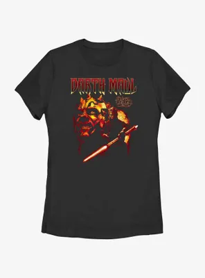 Star Wars Heavy Metal Darth Maul Womens T-Shirt