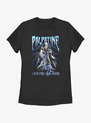 Star Wars Heavy Metal Palpatine Womens T-Shirt