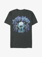 Star Wars The Mandalorian Heavy Metal Lightning T-Shirt