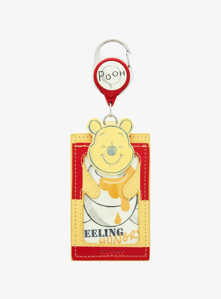Disney Winnie the Pooh Figural Pooh Bear Retractable Lanyard - BoxLunch Exclusive