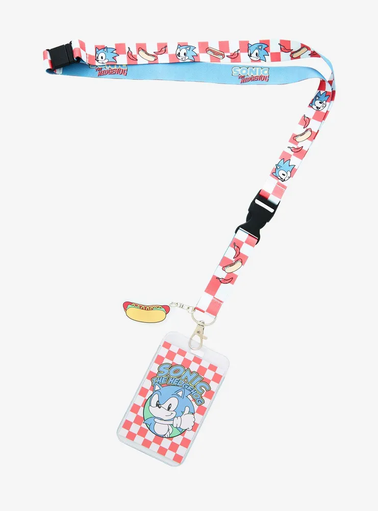 Sonic the Hedgehog Chilidog Allover Print Lanyard - BoxLunch Exclusive