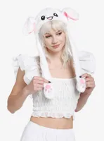 Kawaii Bunny Tassel Fuzzy Beanie