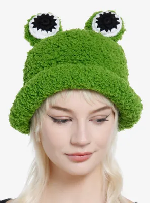 Frog Plush 3D Eye Bucket Hat