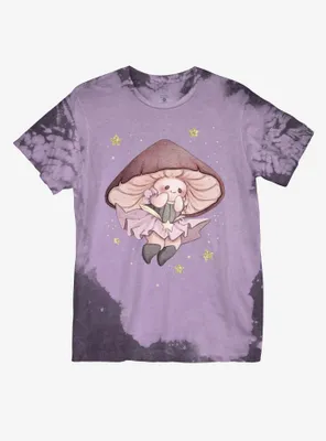 Fairy Mushroom Boyfriend Fit Girls T-Shirt By Fairydrop