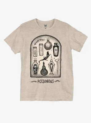Poisonous Potions Boyfriend Fit Girls T-Shirt By Guild Of Calamity