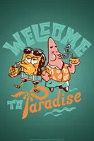 Spongebob Squarepants Welcome To Paradise Poster